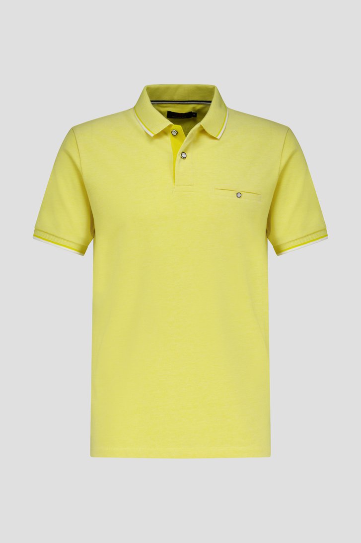 Polo jaune clair de Dansaert Blue pour Hommes