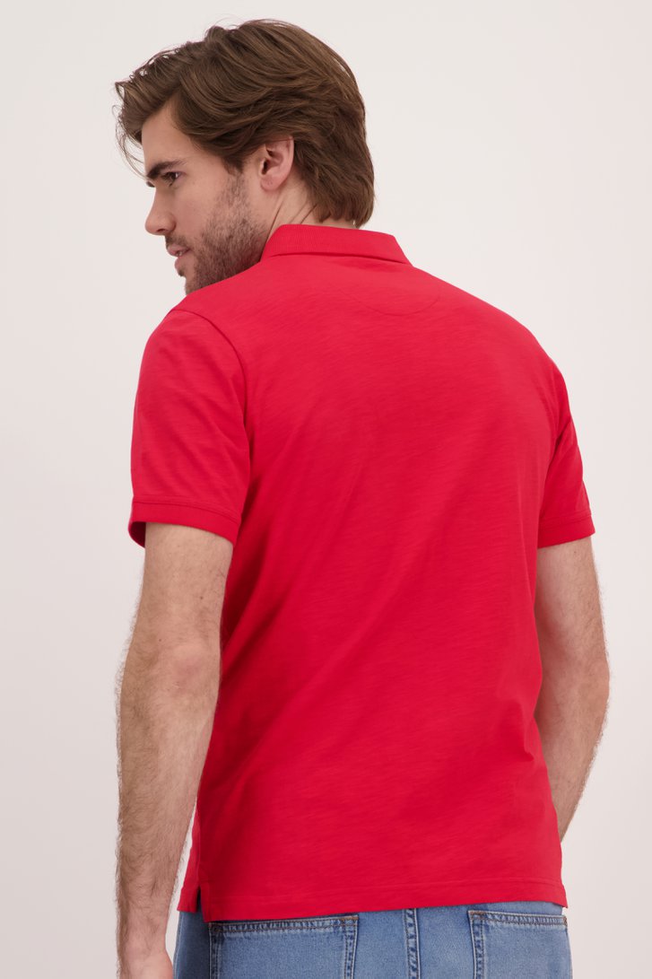 Polo rouge de Ravøtt pour Hommes