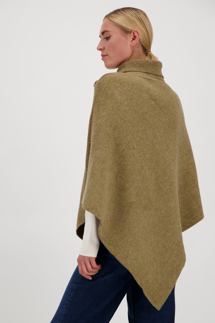 Poncho couleur sable de Liberty Island pour Femmes