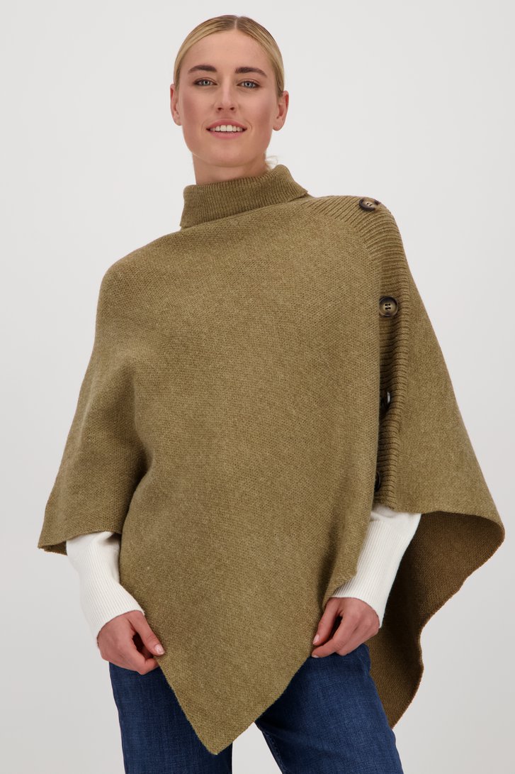 Poncho couleur sable de Liberty Island pour Femmes