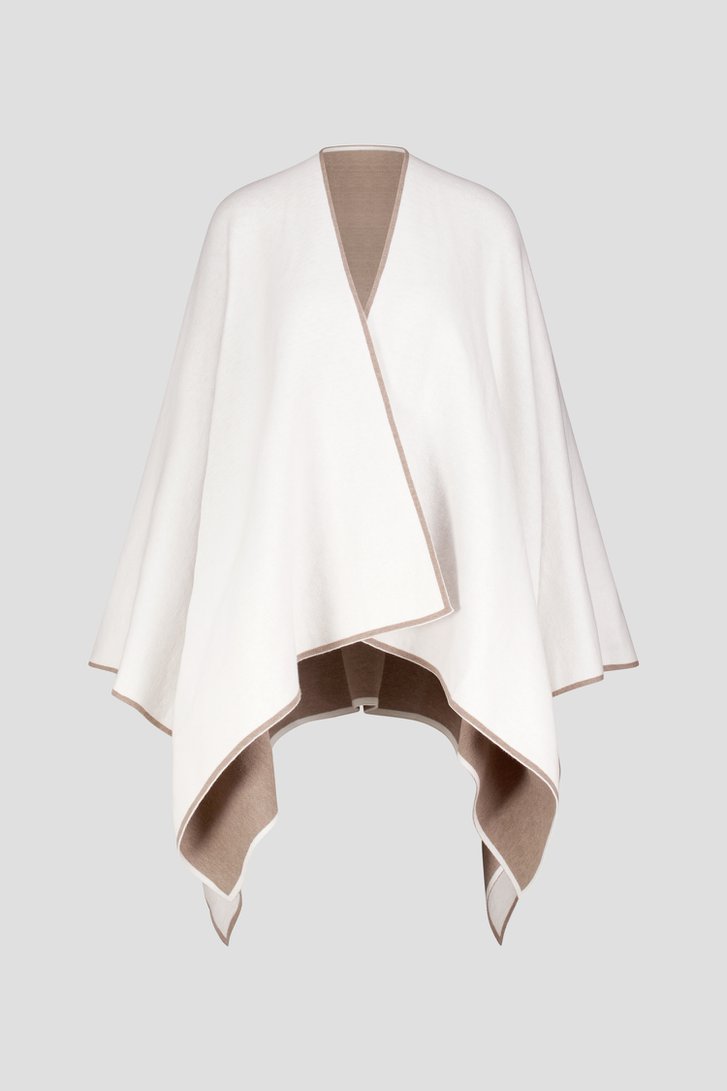 Photo produit 3 de Poncho gris - réversible de D'Auvry pour Femmes