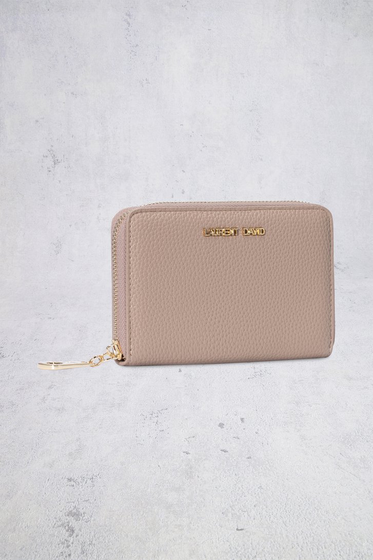 Détail de Portefeuille taupe de Laurent David pour Femmes