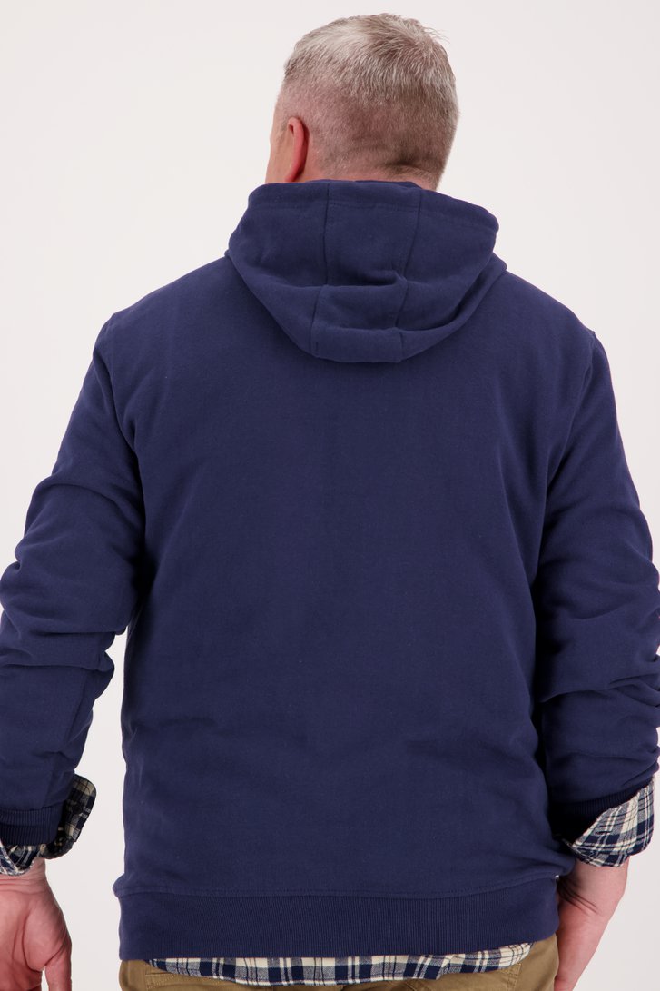 Pull à capuche bleu  de Jefferson pour Hommes