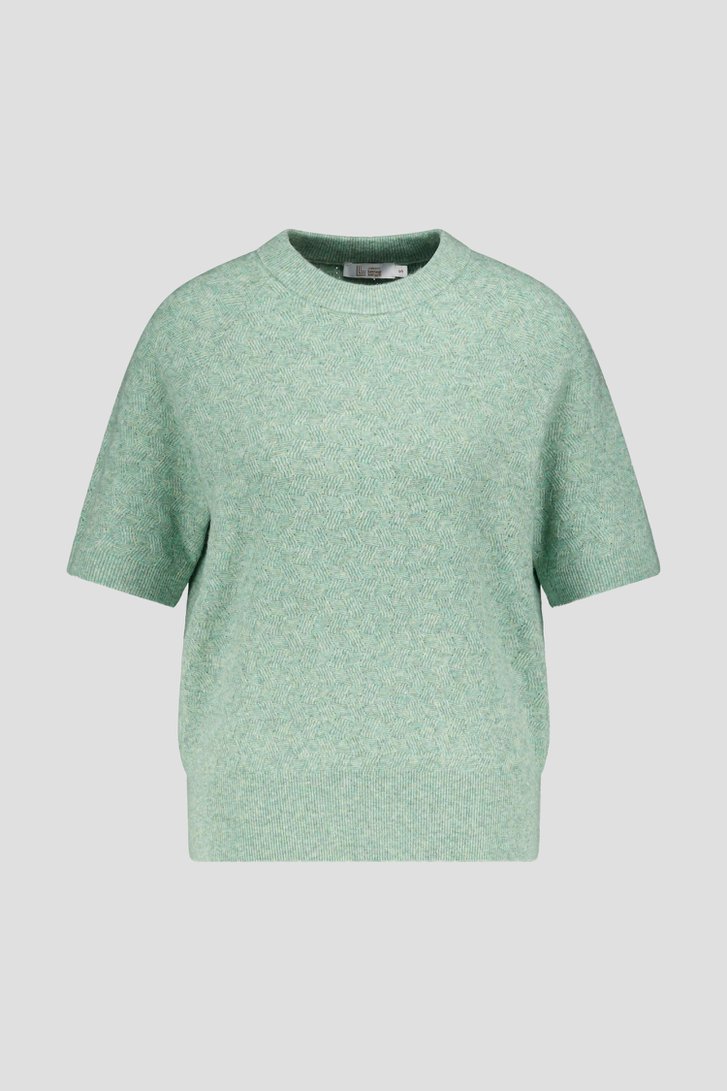 Photo produit 1 de Pull à manches courtes vert clair de Liberty Loving nature pour Femmes