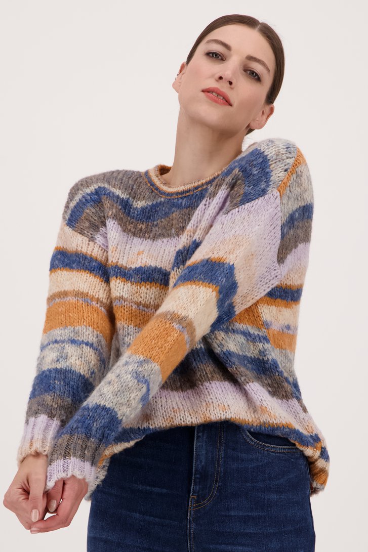 Pull avec motif rayé de More & More pour Femmes