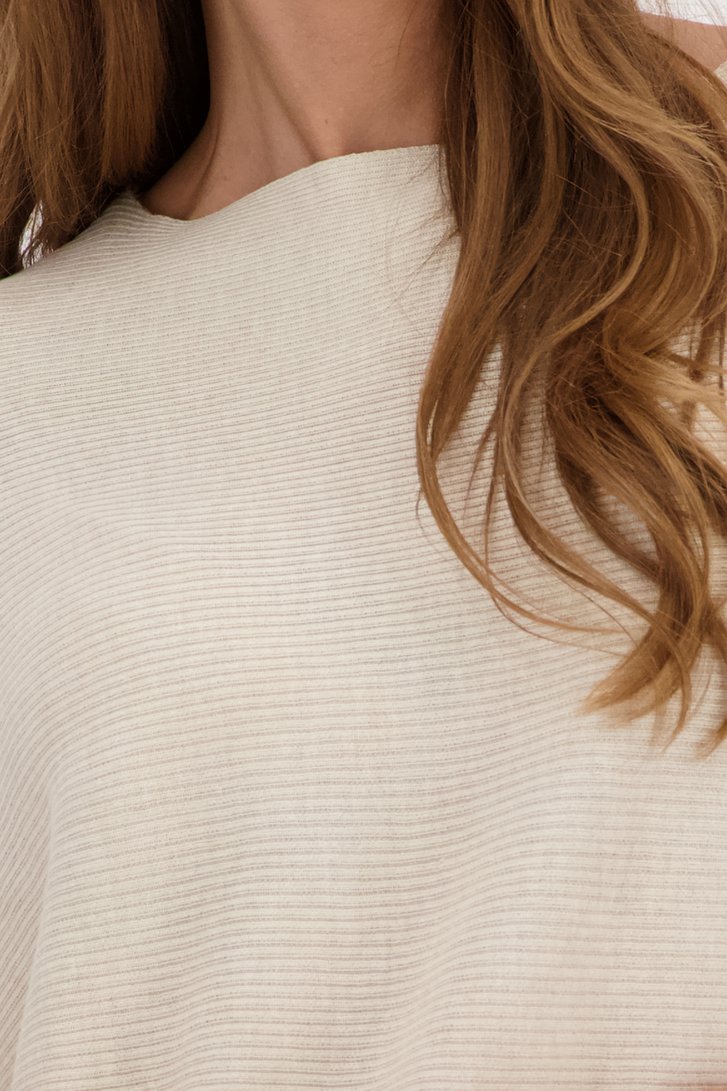 Pull beige clair avec manches chauve-souris de JDY pour Femmes