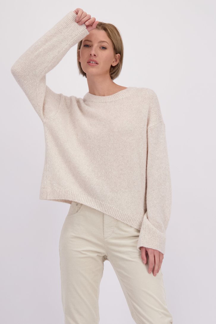Le devant de Pull beige de Marc O'Polo pour Femmes