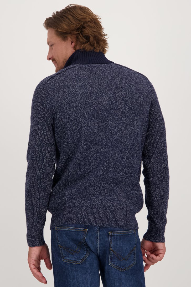 Pull bleu foncé  de Ravøtt pour Hommes