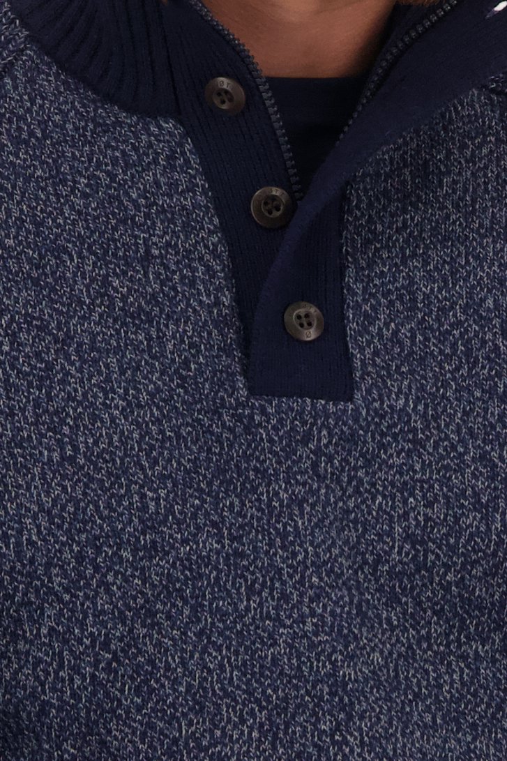 Pull bleu foncé  de Ravøtt pour Hommes