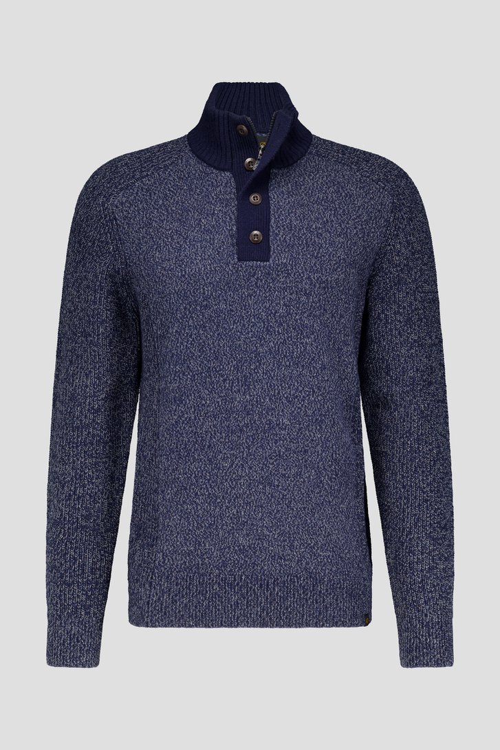 Pull bleu foncé  de Ravøtt pour Hommes