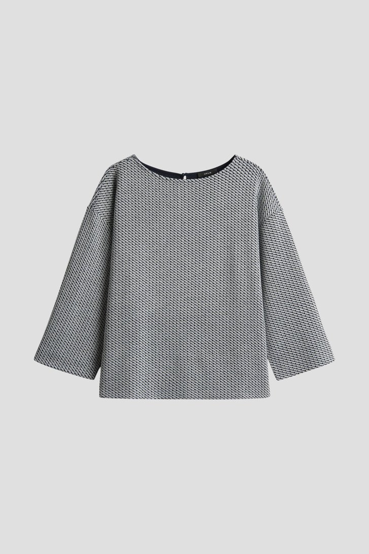 Photo produit 1 de Pull chiné bleu-gris de Opus pour Femmes