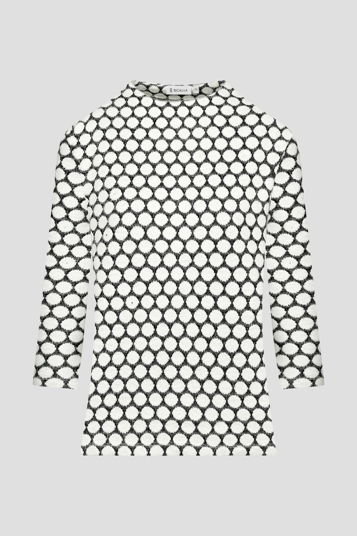 Pull doux avec motif à pois	 de Bicalla pour Femmes