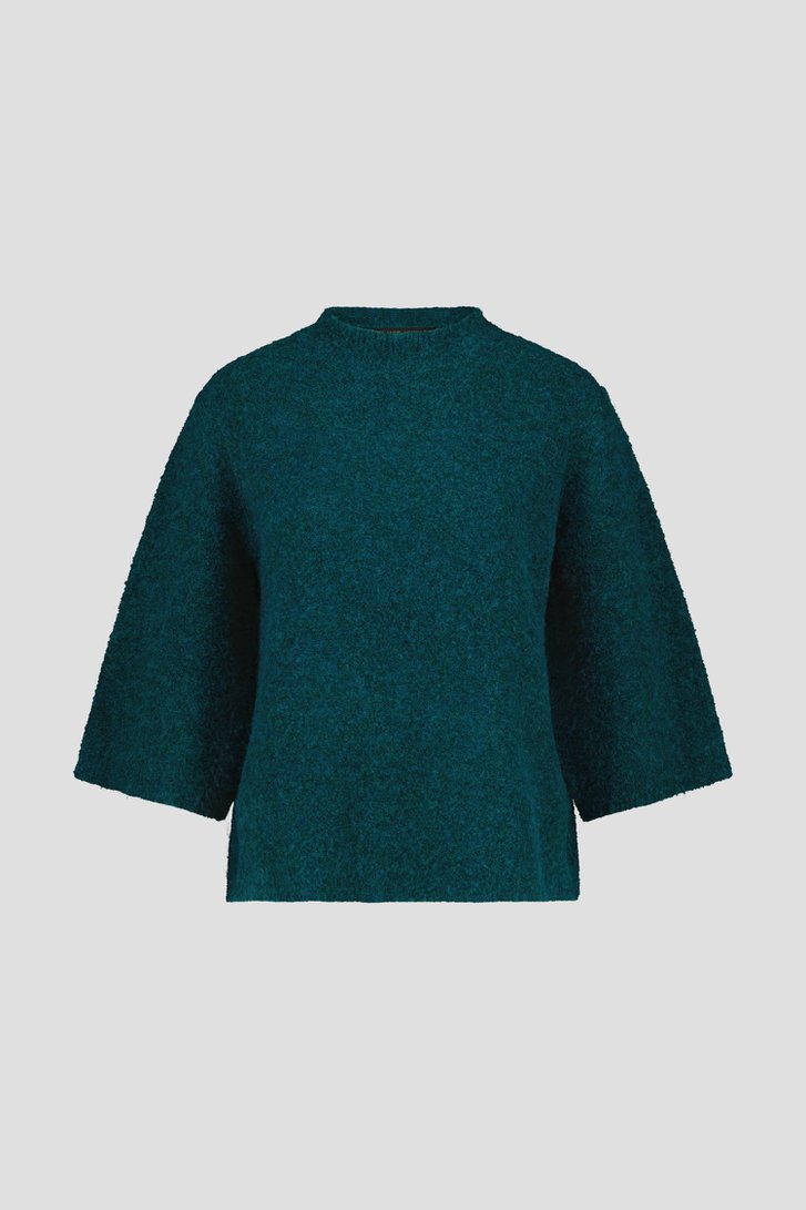 Pull doux bleu-vert	 de Claude Arielle pour Femmes