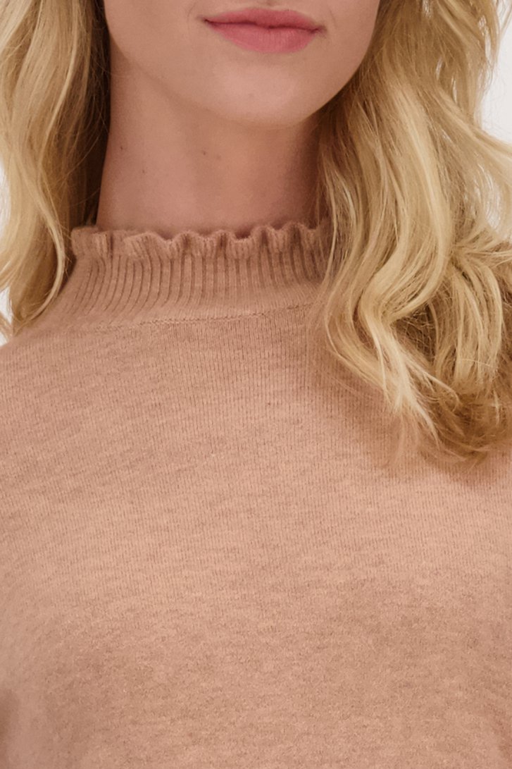 Pull doux en camel de Libelle pour Femmes
