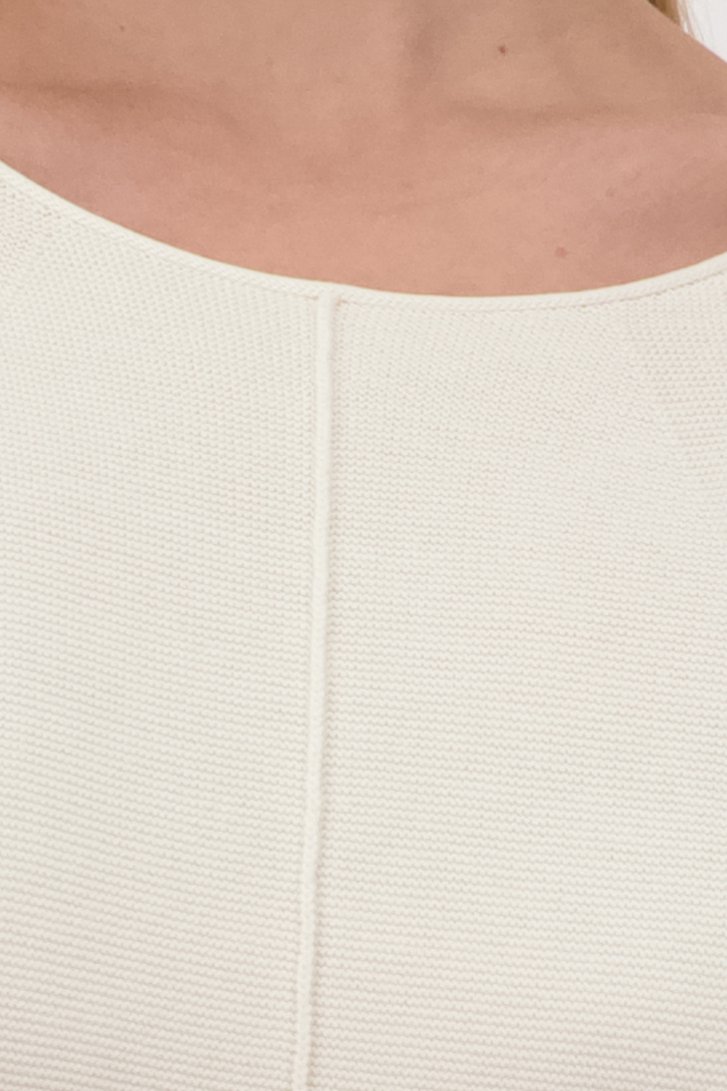 Pull écru finement tricoté de Liberty Island pour Femmes
