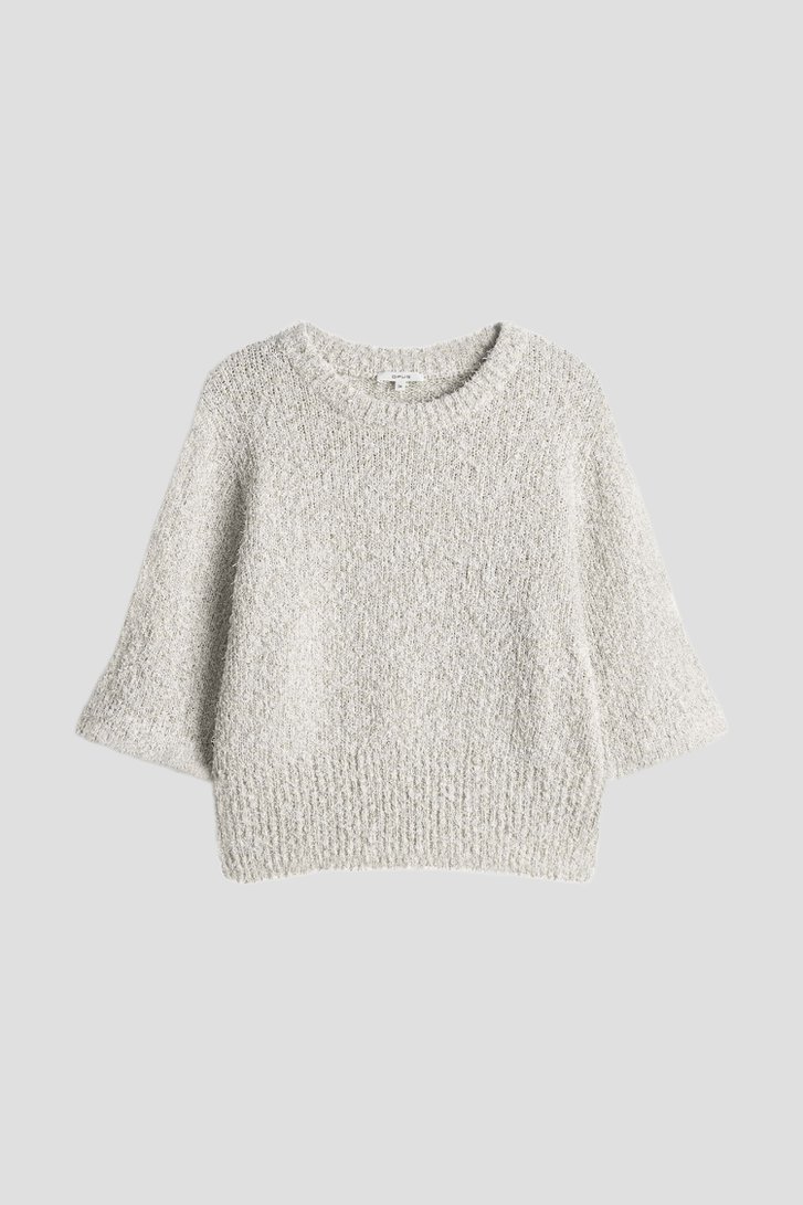 Photo produit 1 de Pull en fil mouliné moelleux à effet de Opus pour Femmes