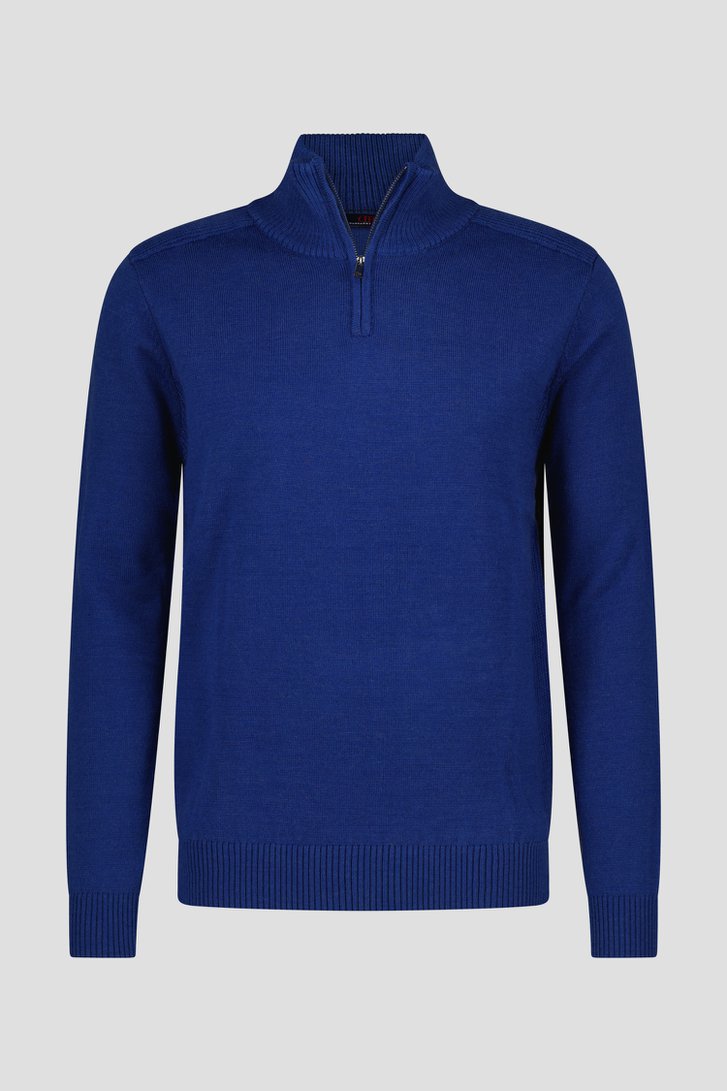 Pull en laine bleu de Dansaert Blue pour Hommes