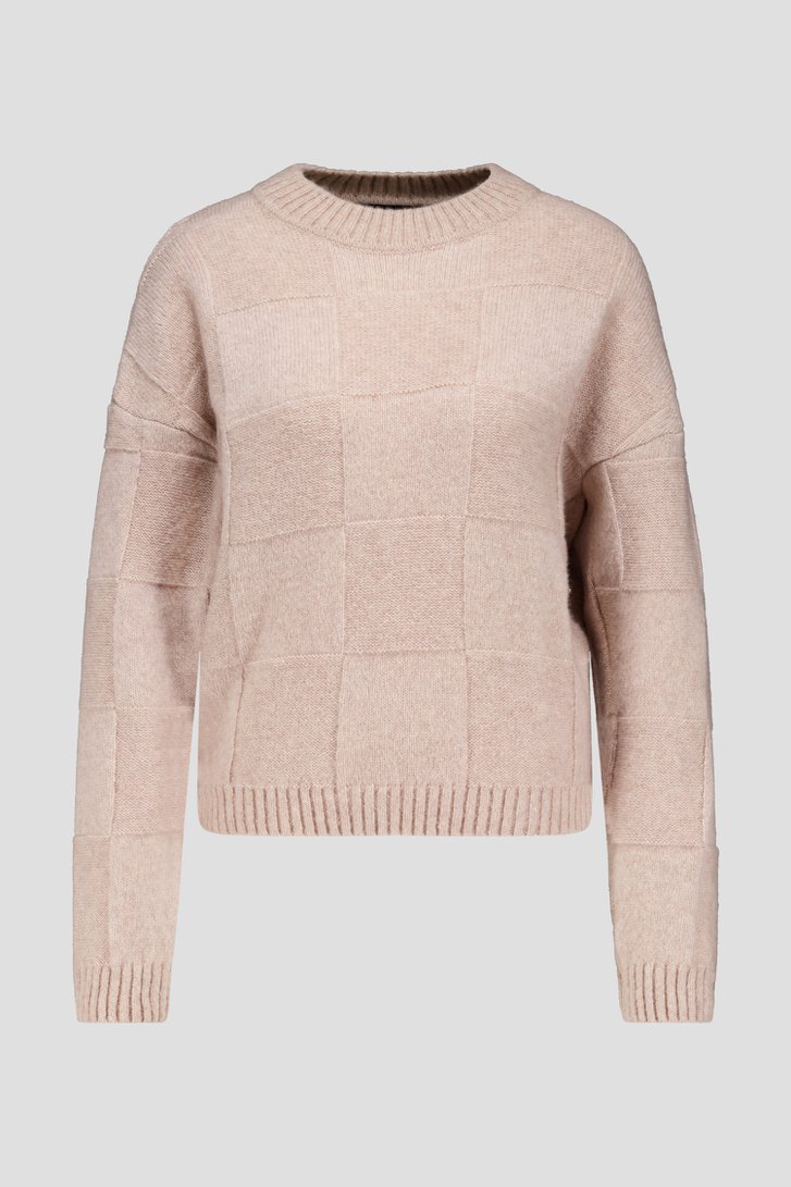 Photo produit 1 de Pull en maille beige de AC by Annelien Coorevits pour Femmes