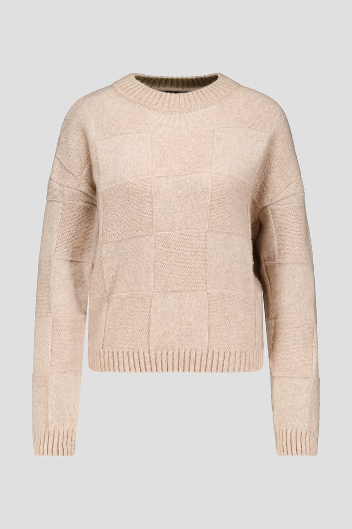Photo produit 2 de Pull en maille beige de AC by Annelien Coorevits pour Femmes