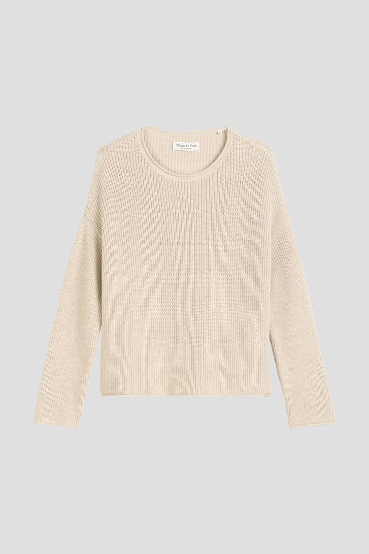 Photo produit 1 de Pull en maille beige de Marc O'Polo pour Femmes