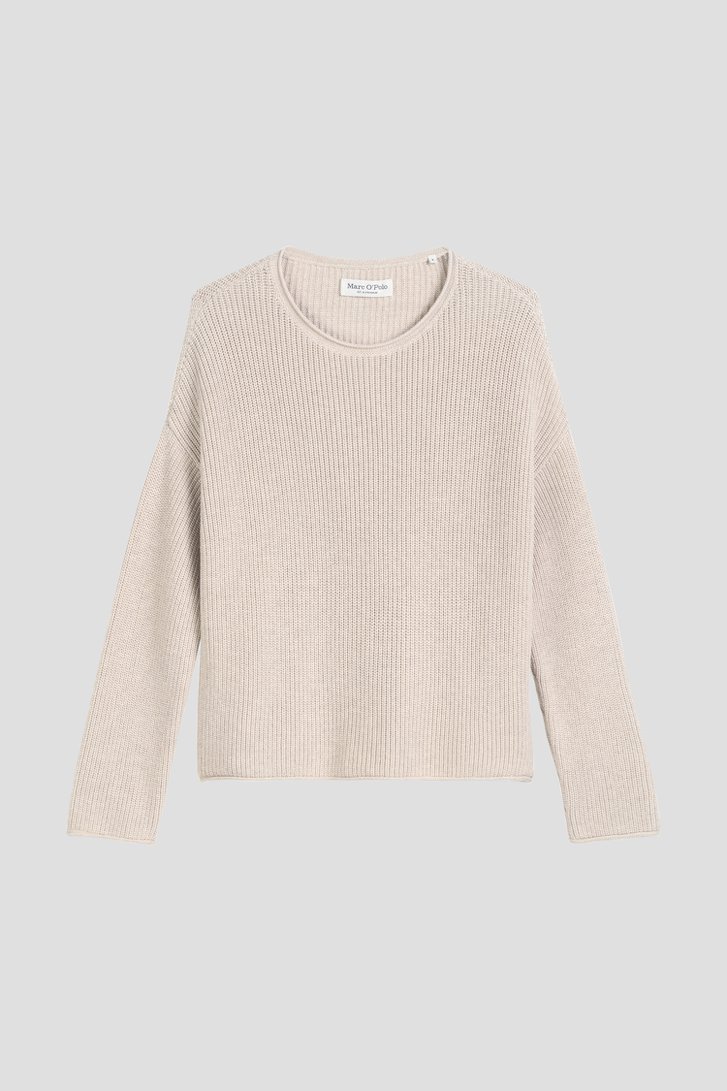 Photo produit 2 de Pull en maille beige de Marc O'Polo pour Femmes