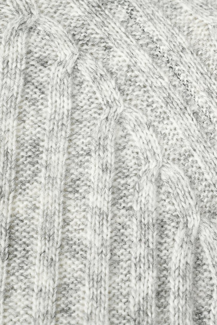 Pull en mélange gris de Bicalla pour Femmes