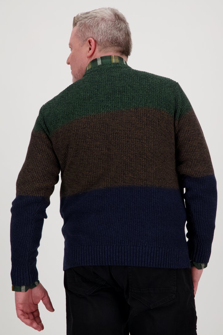 Pull en tricot avec motif rayé de Jefferson pour Hommes