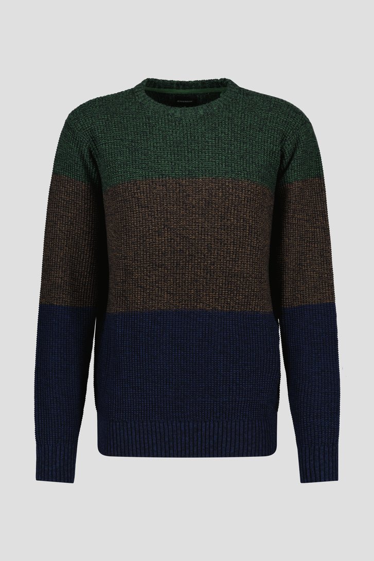 Pull en tricot avec motif rayé de Jefferson pour Hommes