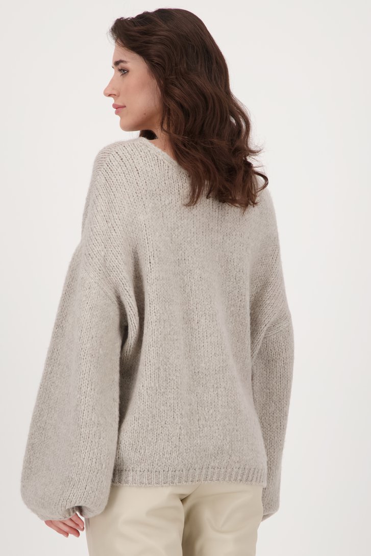 Pull en tricot gris - Réversible de JDY pour Femmes