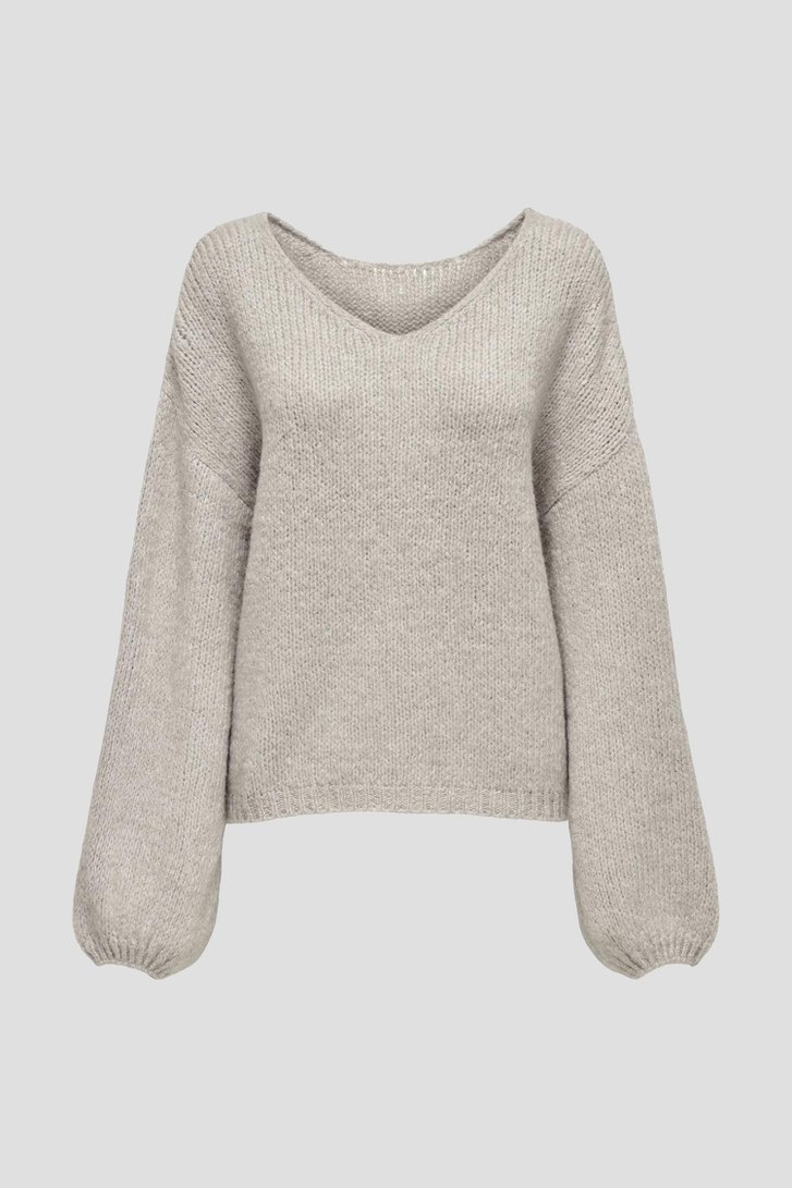 Pull en tricot gris - Réversible de JDY pour Femmes