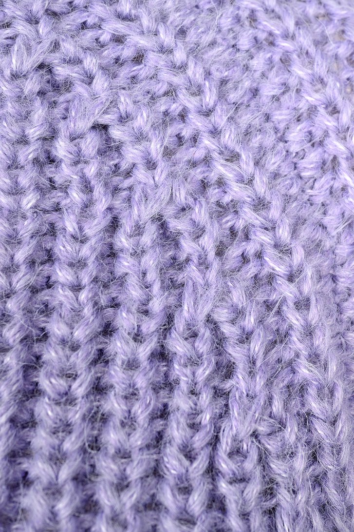 Pull en tricot violet clair de Bicalla pour Femmes