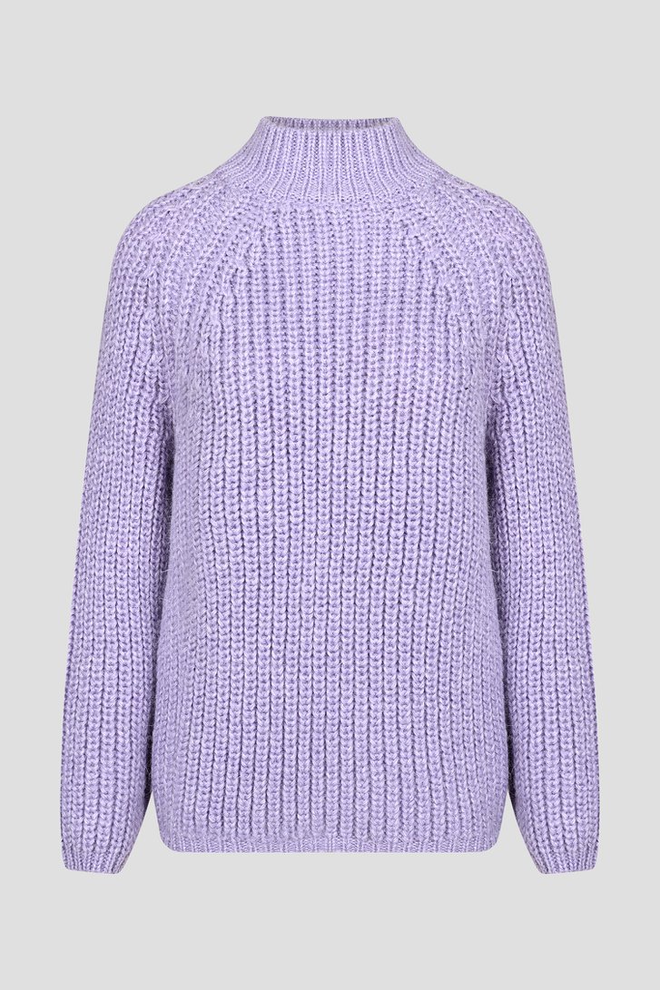 Pull en tricot violet clair de Bicalla pour Femmes