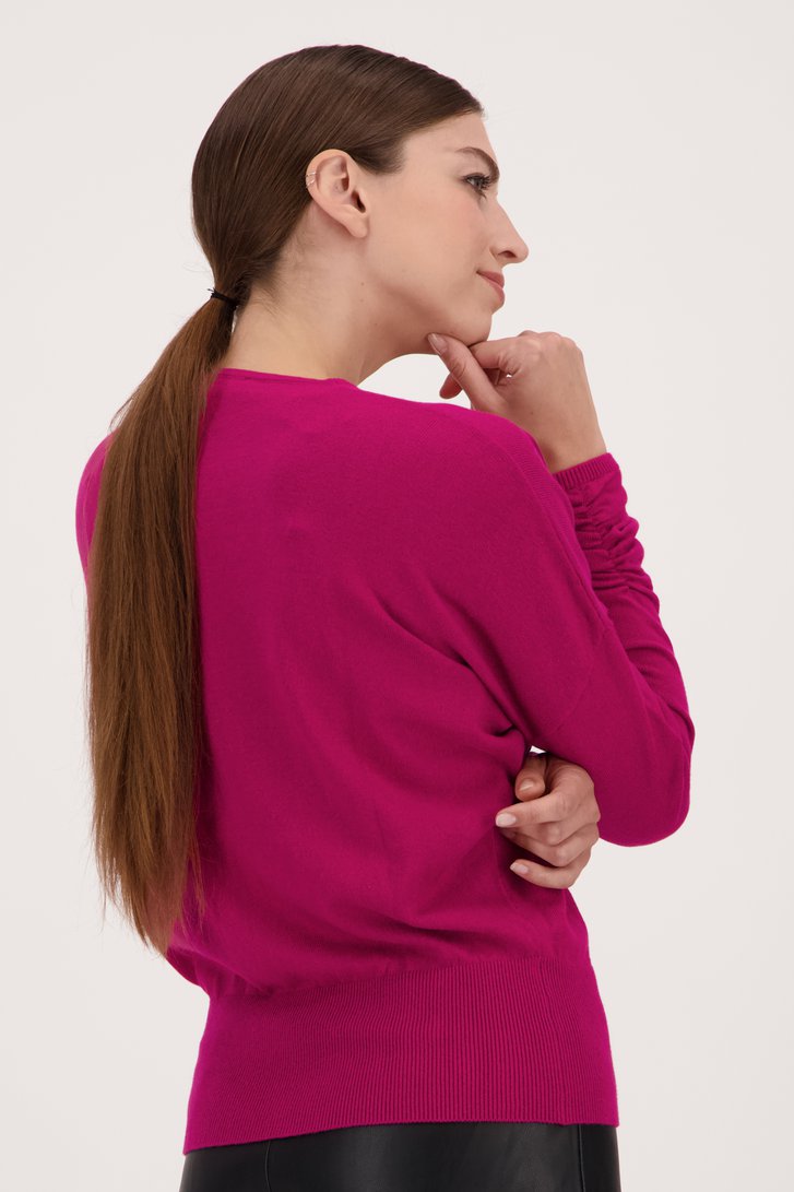 Pull fin fuchsia de D'Auvry pour Femmes