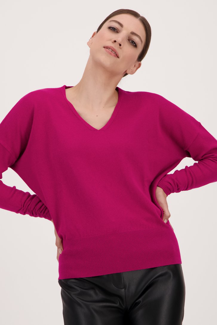 Pull fin fuchsia de D'Auvry pour Femmes