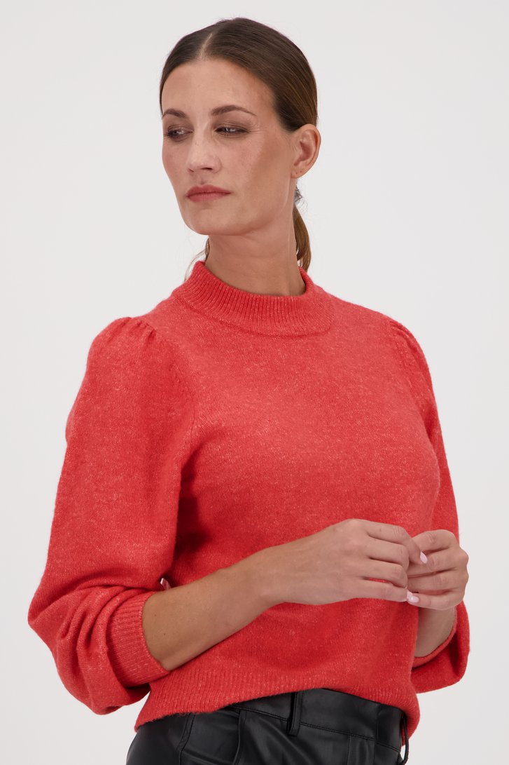 Pull fin rouge de JDY pour Femmes