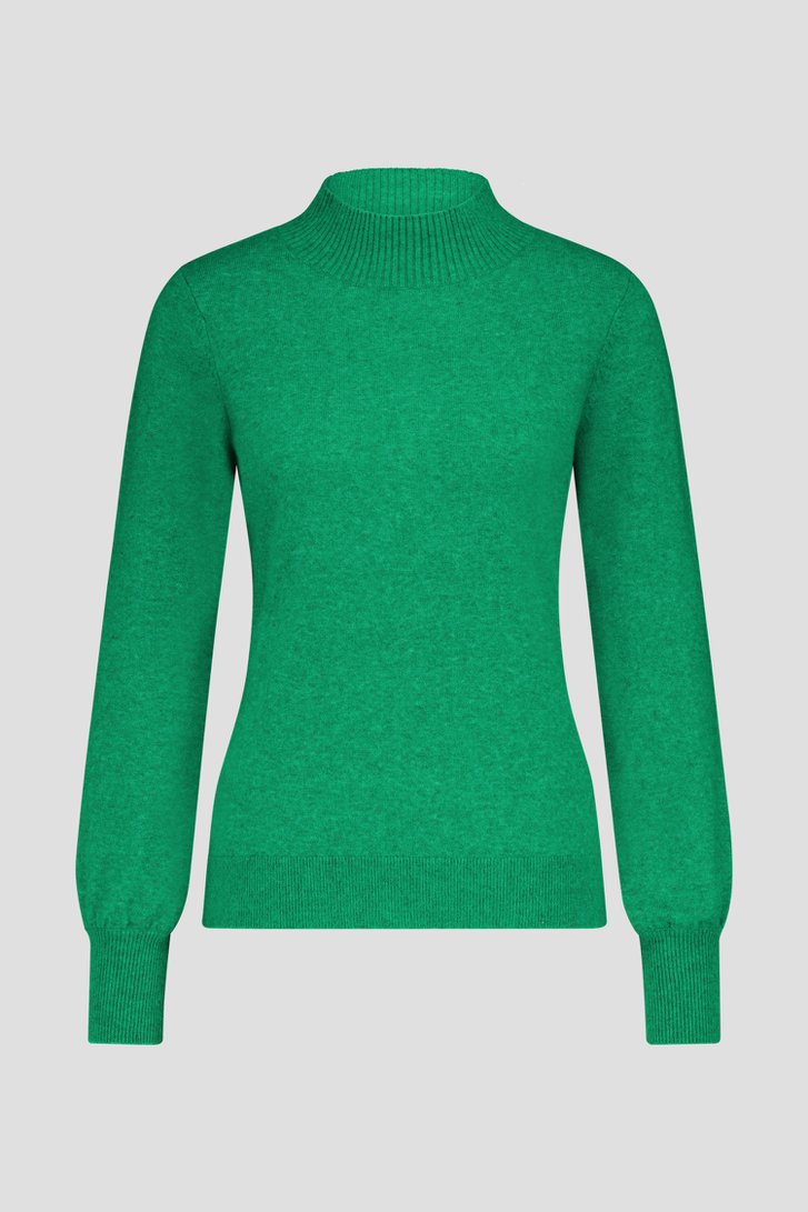 Pull fin vert à col haut	 de Libelle pour Femmes