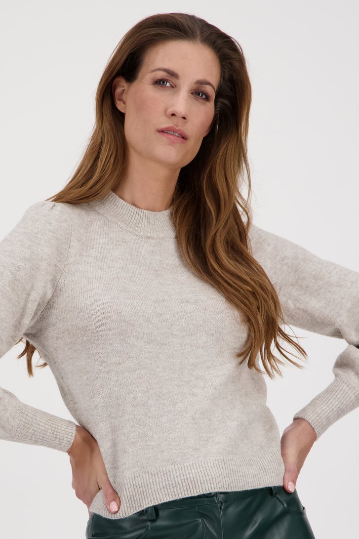 Pull gris-beige  de JDY pour Femmes