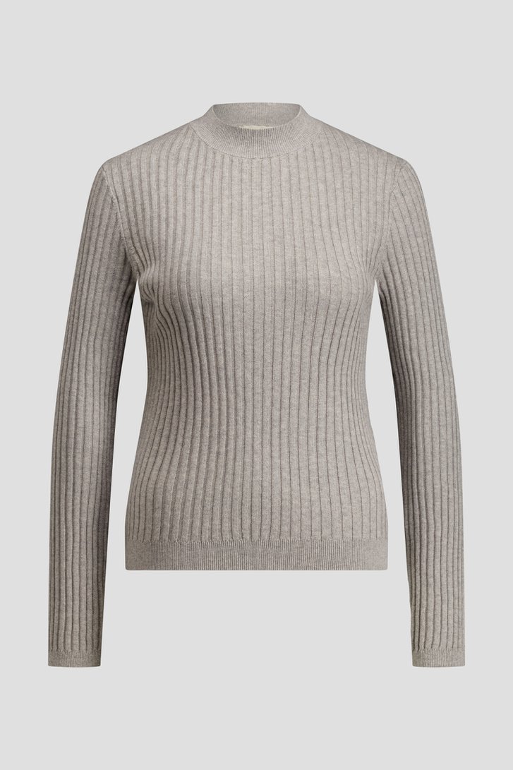 Photo produit 1 de Pull gris en maille fine de LŌVING pour Femmes