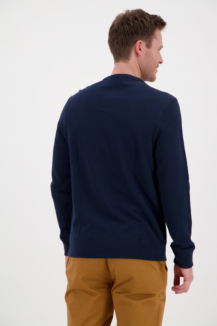 Pull marine avec un imprimé  de Ben Sherman pour Hommes