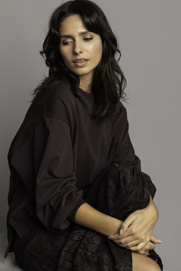 Photo supplémentaire 5 de Pull marron foncé de Louise pour Femmes