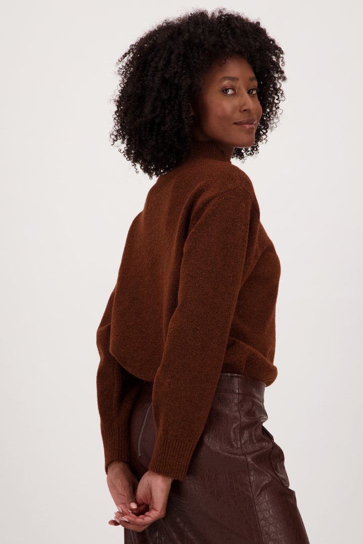 Pull marron de Louise pour Femmes