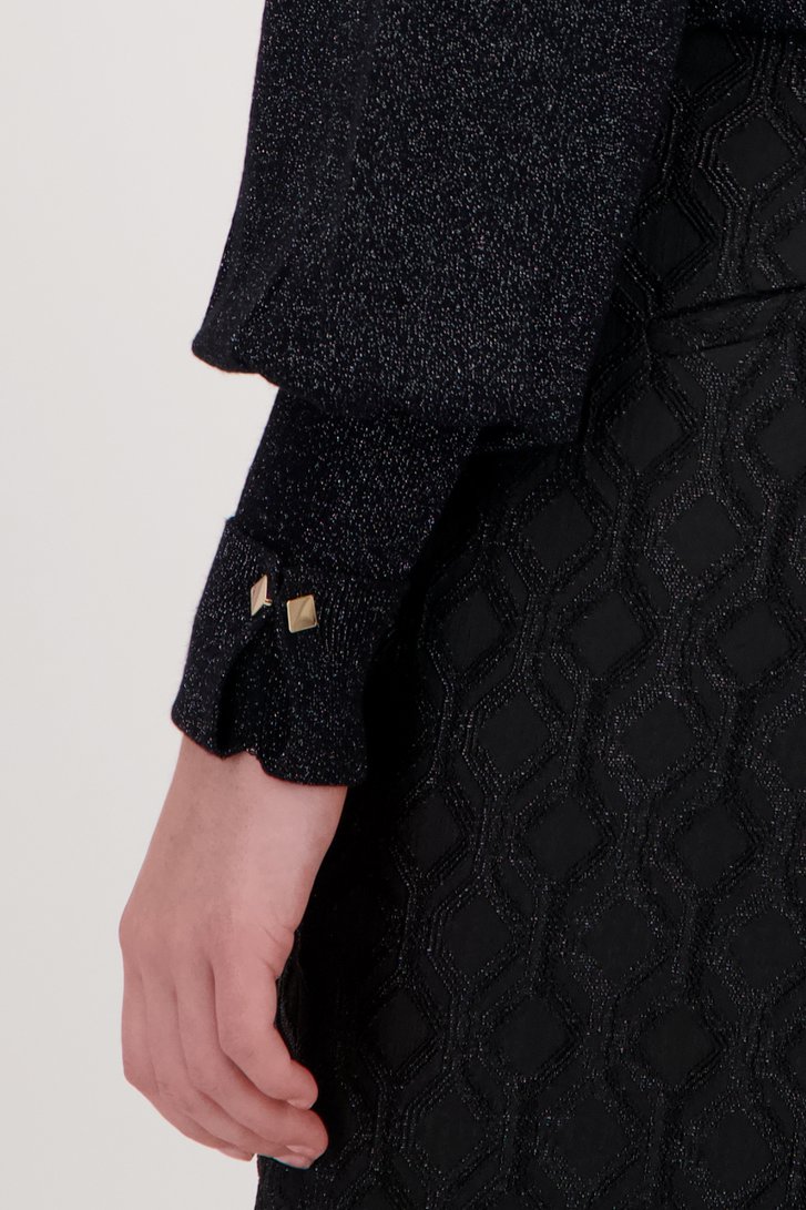 Pull noir scintillant de D'Auvry pour Femmes