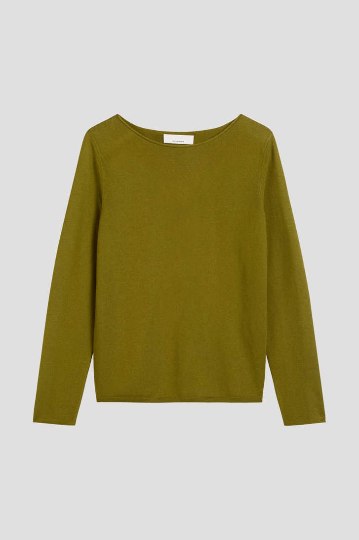 Photo produit 1 de Pull olive en tricot fin de Marc O'Polo pour Femmes