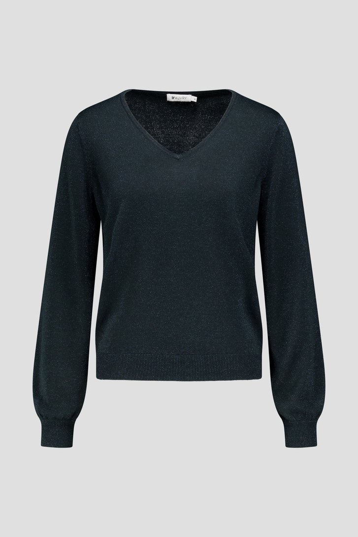 Photo produit 1 de Pull pailleté vert foncé de D'Auvry pour Femmes