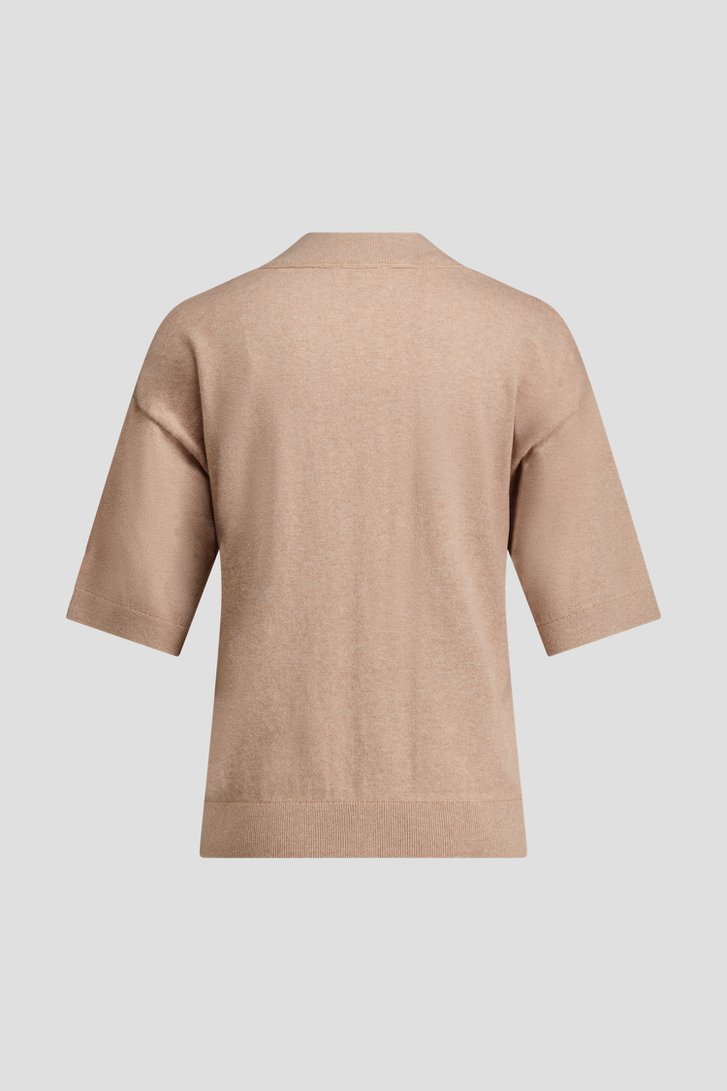 Photo produit 2 de Pull rayé écru avec laine de Liberty Loving nature pour Femmes