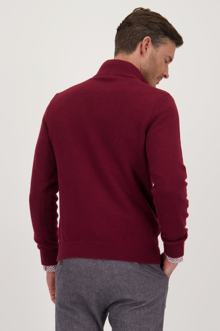 Pull rouge  de Upper East pour Hommes