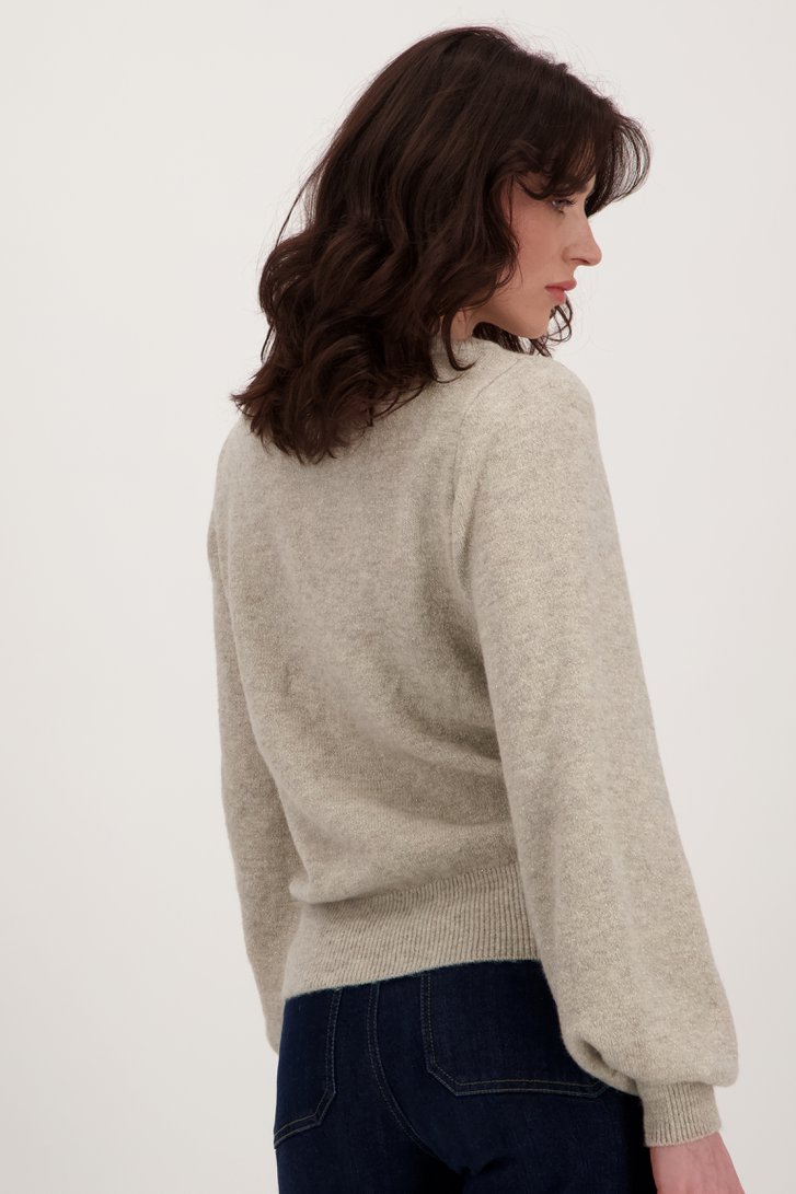 Pull scintillant gris clair de JDY pour Femmes