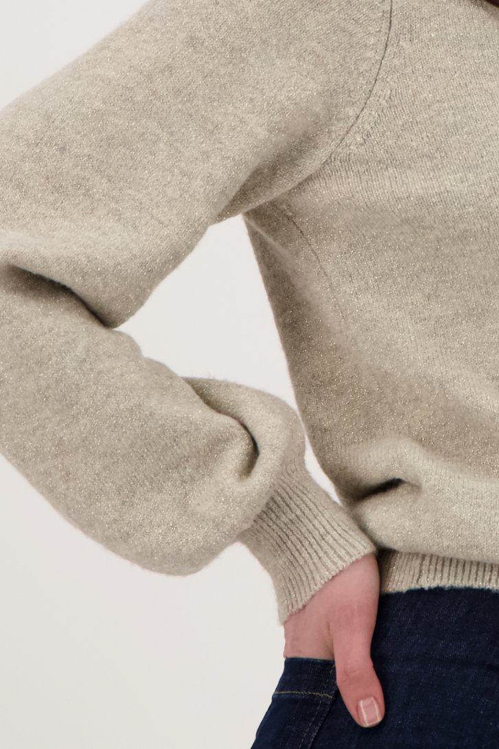 Pull scintillant gris clair de JDY pour Femmes