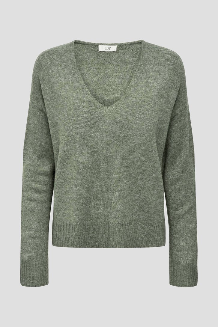Photo produit 1 de Pull tricoté vert de JDY pour Femmes