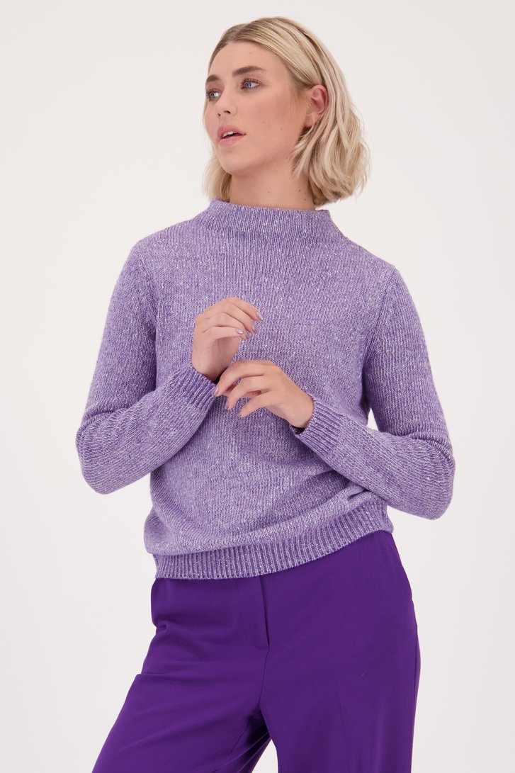 Pull violet clair  de Libelle pour Femmes